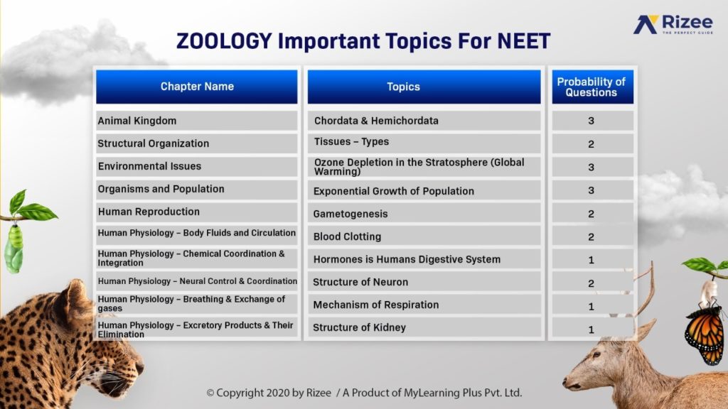 NEET 2021 Zoology
