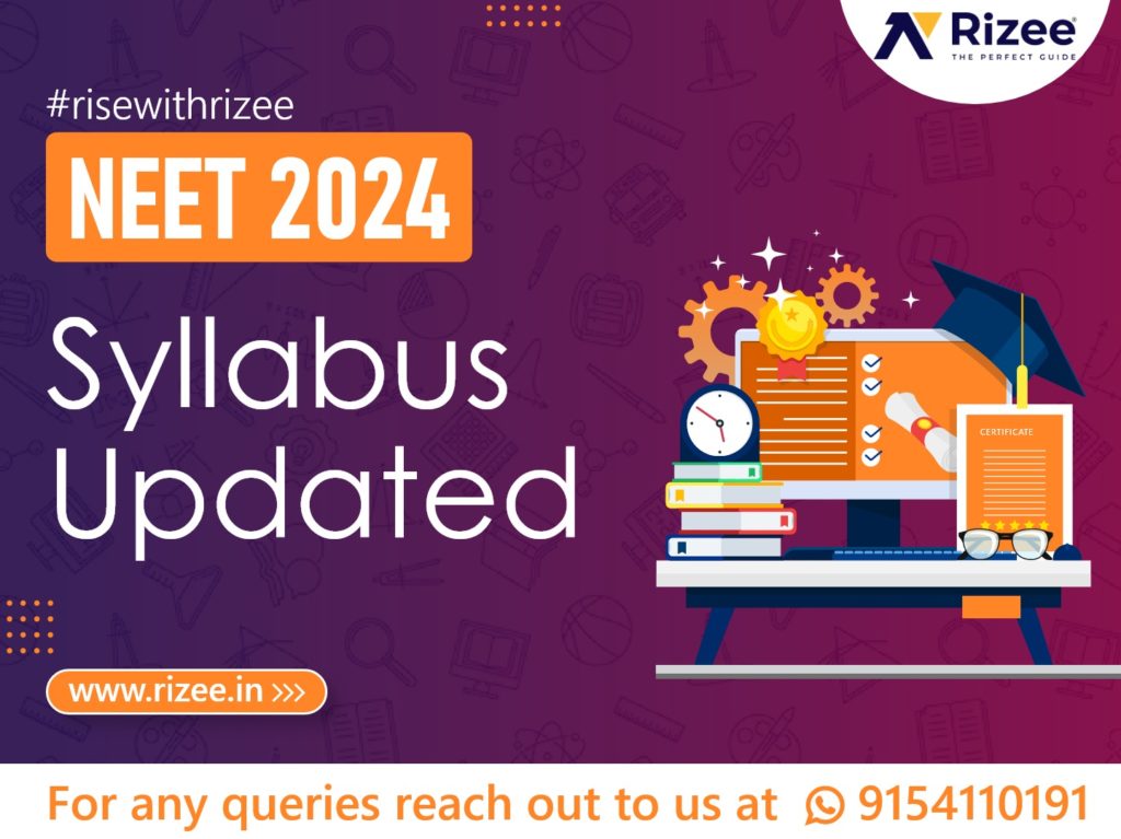 NEET 2024 SYLLABUS UPDATED JEE Mains, JEE Advanced, NEET 2022, TS